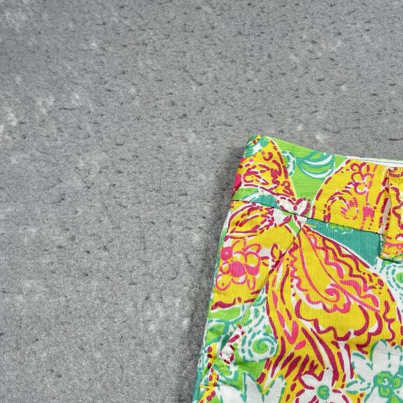 Lilly Pulitzer Shorts 0 The Walsh Short Pop Goes The Lemur Graphic Print - Picture 4 of 13